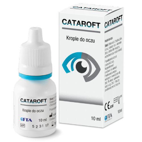 Miniaturka artykułu - Cataroft krople do oczu - 10 ml BRAK TEKTUROWEGO OPAKOWANIA