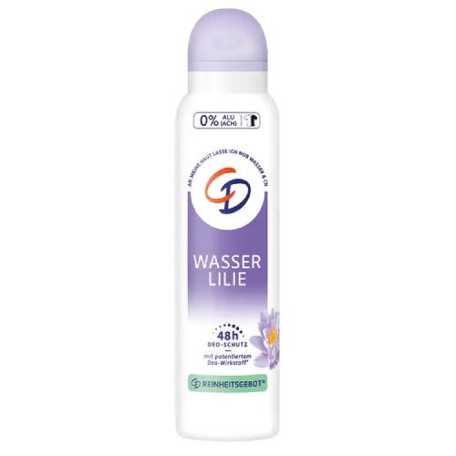 Miniaturka artykułu - CD Dezodorant w sprayu Lilia Wodna, 150 ml