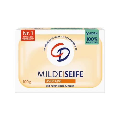 Miniaturka artykułu - CD Milde Mydło w kostce z gliceryną Awokado,100 g