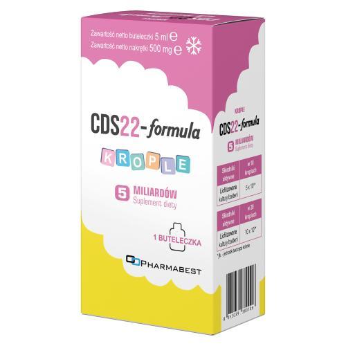 Miniaturka artykułu - CDS22-formula Krople 5 mld liofilizowanych kultur bakterii, 5 ml (dawniej Vivomixx) USZKODZONE TEKTUROWE OPAKOWANIE
