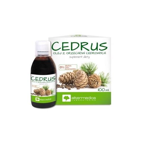 Miniaturka artykułu - Alter Medica Cedrus Olej z orzech&oacute;w cedrowych, 100 ml