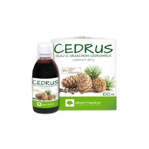 Miniaturka artykułu - CEDRUS Olej z orzech&oacute;w cedrowych 100 ml USZKODZONE OPAKOWANIE