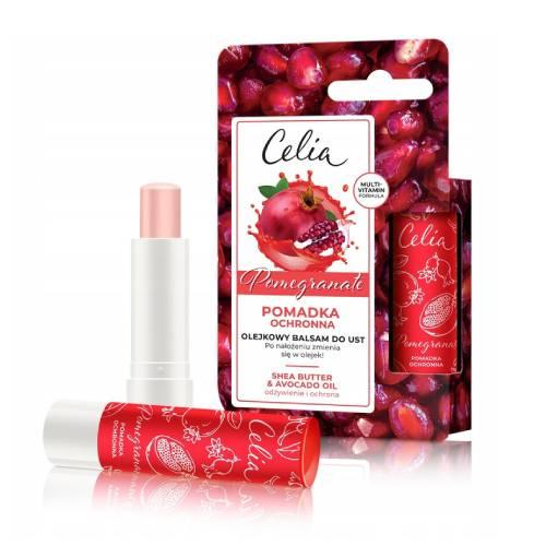 Miniaturka artykułu - CELIA Olejkowy balsam do ust Granat, 4g