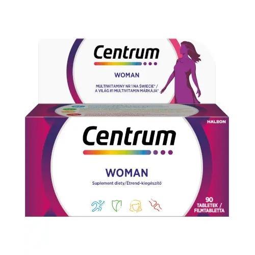 Miniaturka artykułu - Centrum WOMAN, 90 tabl. BRAK TEKTUROWEGO OPAKOWANIA