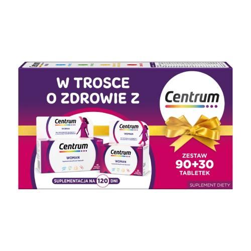 Miniaturka artykułu - Centrum Woman Zestaw, 120 tabl.