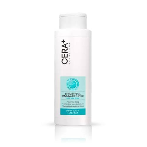 Miniaturka artykułu - CERA+ Solutions Emolientowa emulsja do kąpieli od 1. dnia życia, 500ml