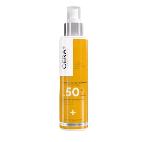 Miniaturka artykułu - Cera+ Solutions Emulsja do ciała do skóry wrażliwej SPF50, 150 ml