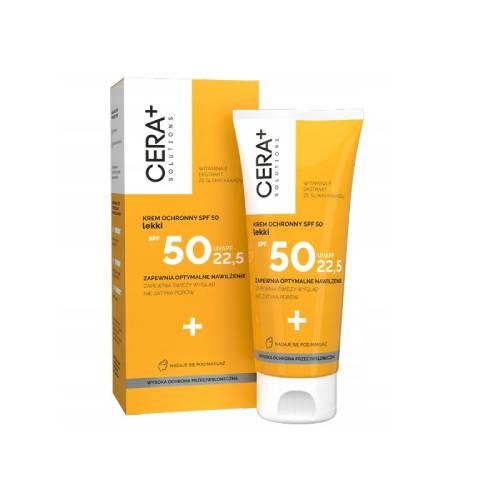 Miniaturka artykułu - CERA+ SOLUTIONS Krem SPF50 lekki, 50ml