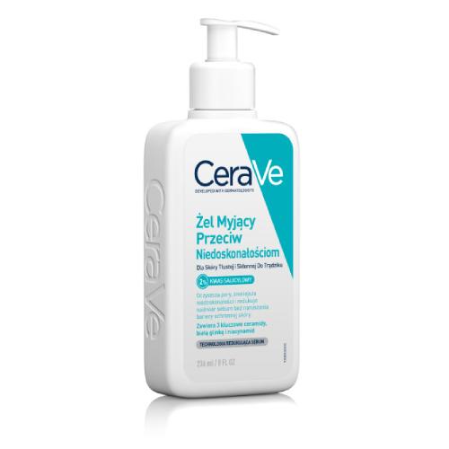 Miniaturka artykułu - CeraVe Żel myjący przeciw niedoskonałościom, 236 ml