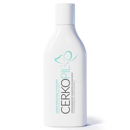 Miniaturka artykułu - CERKOPIL hipoalergiczny szampon do włosów i skóry głowy, 250ml
