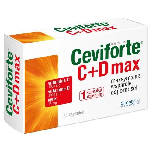 Miniaturka artykułu - CEVIFORTE MAX, 30kaps.