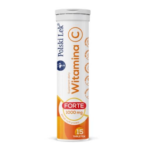 Miniaturka artykułu - CEWITAN Witamina C 1000 mg, 15 tabletek musujących