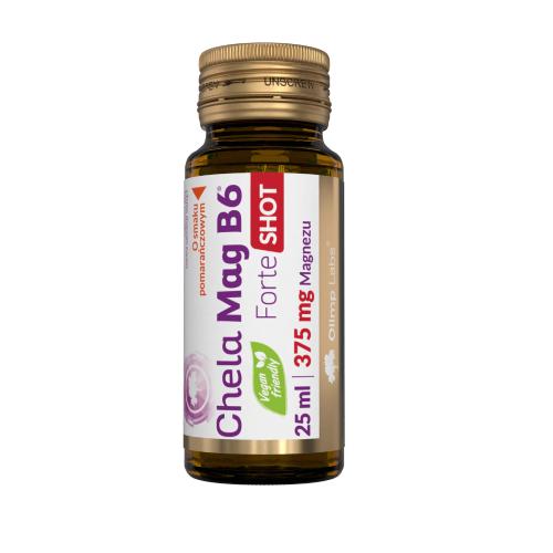 OLIMP Chela-Mag B6 Forte Shot smak pomarańczowy, ampułka szklana, 25ml