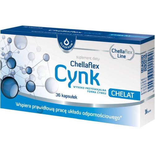 Miniaturka artykułu - Chellaflex Cynk - 36 kapsułek