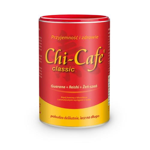 Miniaturka artykułu - Chi-Cafe Classic Guarana + Reishi + Żeń-szeń Nap&oacute;j kawowy, 400 g