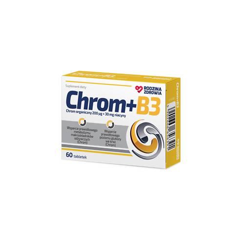 Miniaturka artykułu - Rodzina Zdrowia Chrom + B3, 60 tabl.