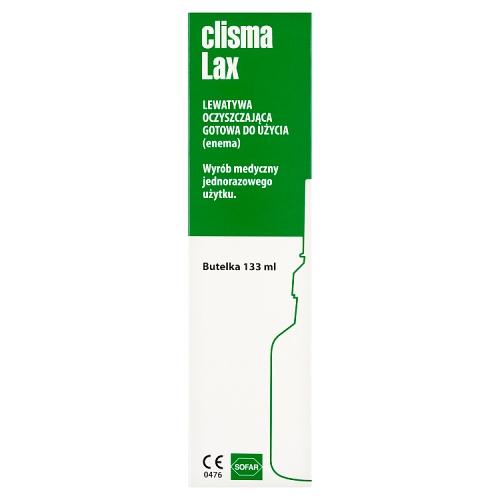 Zdjęcie produktu - Clisma Lax lewatywa, 133 ml - preparat doodbytniczy na zaparcia