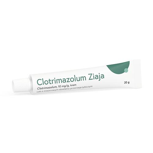 Miniaturka artykułu - Clotrimazolum Ziaja krem, 20g