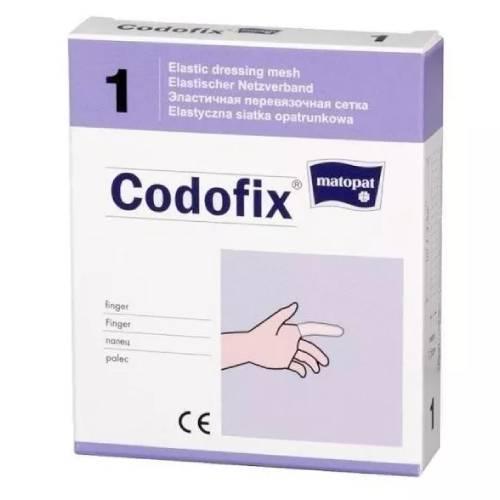 Miniaturka artykułu - Matopat Codofix 1 Elastyczna siatka opatrunkowa na palec, 1 szt.