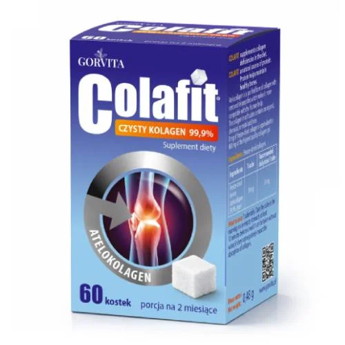 Miniaturka artykułu - Colafit Kolagen w kostkach, 60 szt.
