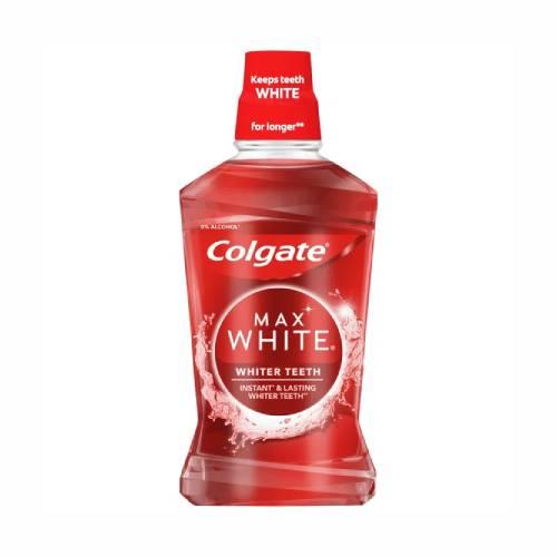 Miniaturka artykułu - COLGATE MAX WHITE Płyn do płukania jamy ustnej, 500 ml
