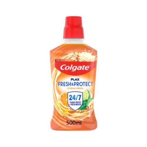 Miniaturka artykułu - COLGATE Plax Citrus Fresh Płyn do płukania jamy ustnej, 500ml