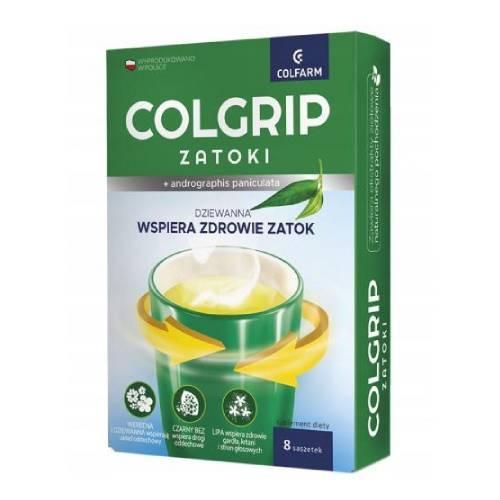 Miniaturka artykułu - Colgrip Zatoki - 8 saszetek BRAK TEKTUROWEGO OPAKOWANIA