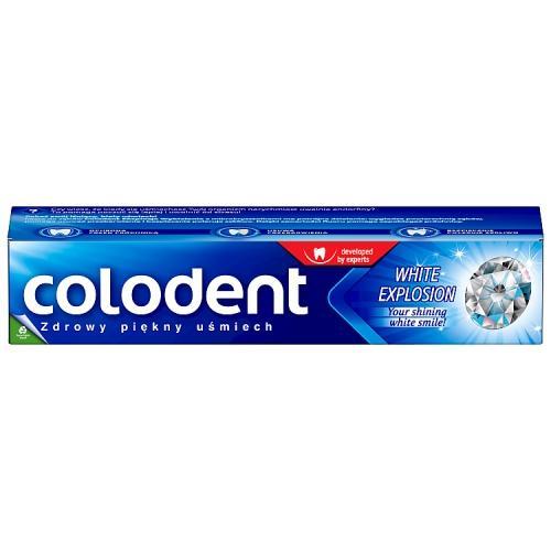 Miniaturka artykułu - COLODENT Pasta do zęb&oacute;w Eksplozja Wybielania - 100 ml USZKODZONE OPAKOWANIE TEKTUROWE