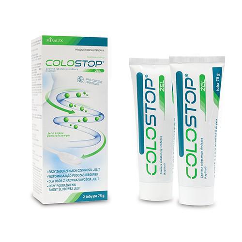 Miniaturka artykułu - COLOSTOP żel przeciwbiegunkowy - 2x75 g 