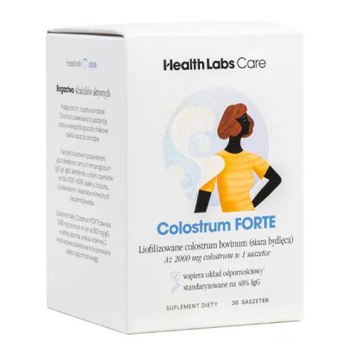 Miniaturka artykułu - Health Labs Care Colostrum Forte, 30 sasz.
