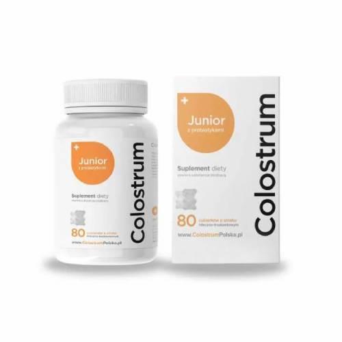 Miniaturka artykułu - Colostrum Junior, 80 szt.