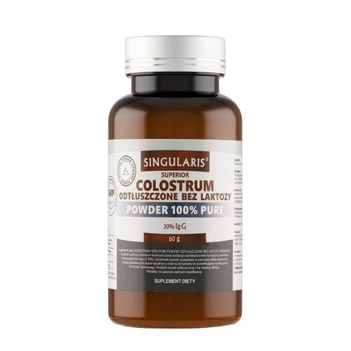 Miniaturka artykułu - SINGULARIS Superior Colostrum odtłuszczone bez laktozy 30 % Ig G, 60g