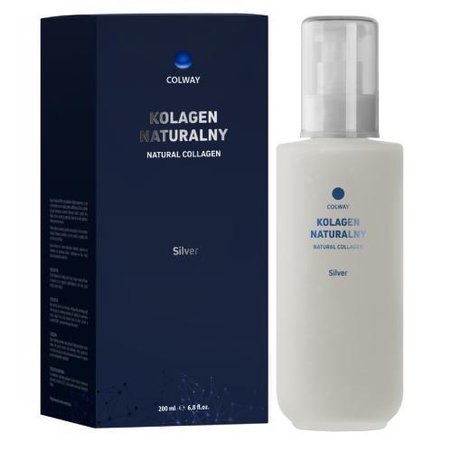 Miniaturka artykułu - Colway Naturalny Kolagen Silver żel kolagenowy, 200 ml  KRÓTKA DATA 30.09.2025