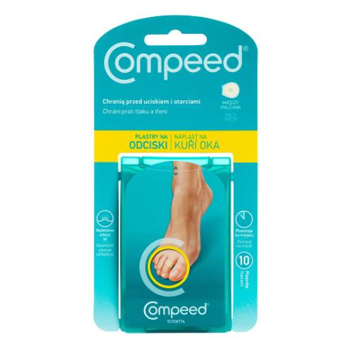 Miniaturka artykułu - Compeed Plastry na odciski między palcami, 10 szt.
