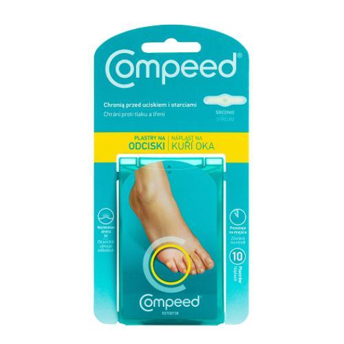 Miniaturka artykułu - Compeed Plastry na odciski na palce średnie, 10 szt. BRAK 1 SZTUKI