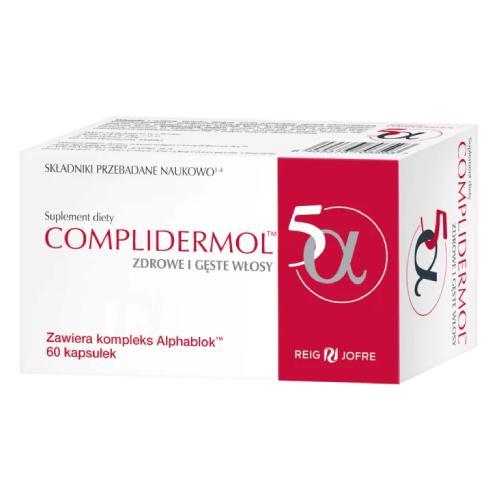 Miniaturka artykułu - Complidermol 5Alfa, 60 kaps. USZKODZONE / BRAK OPAKOWANIA