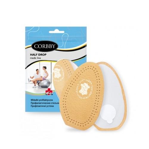 Miniaturka artykułu - CORBBY HALF DROP P&oacute;łwkładki przy płaskostopiu poprzecznym r. 41/42