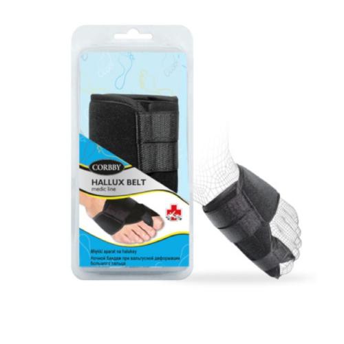 Miniaturka artykułu - CORBBY Hallux Belt Prawy - 1 sztuka