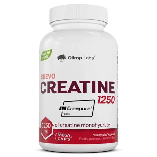 Miniaturka artykułu - Olimp Crevo Creatine 1250, 90 kaps.