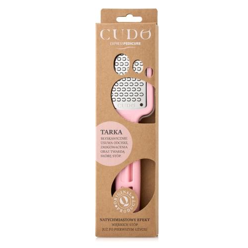 Miniaturka artykułu - CUDO Tarka do st&oacute;p PINK Eco Pack, 1szt.