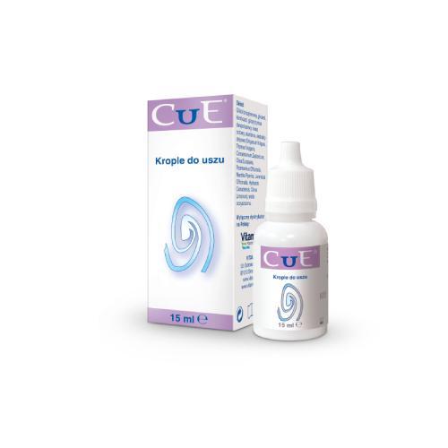 Miniaturka artykułu - CUE Krople do uszu, 15ml BRAK TEKTUROWEGO OPAKOWANIA