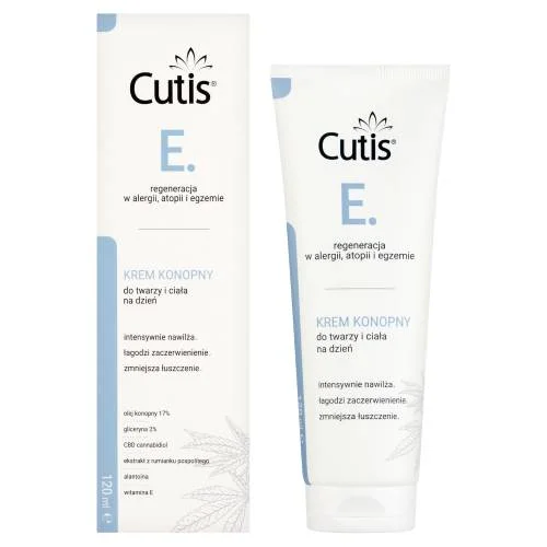 Miniaturka artykułu - CUTIS E - EGZEMA krem konopny 17% + CBD - 120 ml