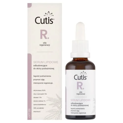 Miniaturka artykułu - CUTIS Konopne serum olejowe + CBD, 50ml