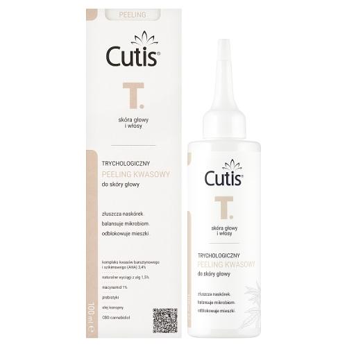 Miniaturka artykułu - Cutis T Trychologiczny peeling kwasowy do sk&oacute;ry głowy, 100 ml