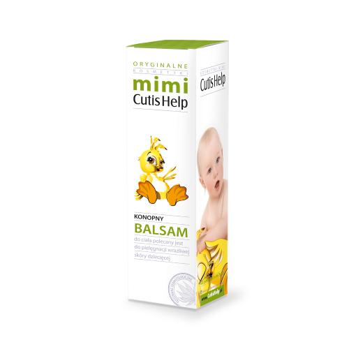 Miniaturka artykułu - CUTISHELP MIMI Balsam konopny do ciała i twarzy od urodzenia, 200ml