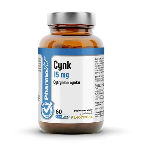 Miniaturka artykułu - Pharmovit&nbsp;Cynk 15 mg, 60 kaps.