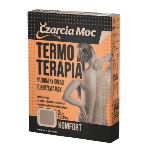 Miniaturka artykułu - Czarcia Moc Termo Terapia Komfort&nbsp;Naturalny okład rozgrzewający, 2 szt.