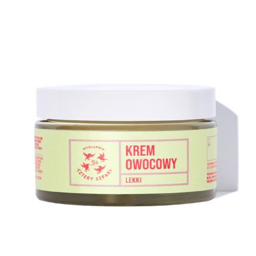 Miniaturka artykułu -  CZTERY SZPAKI (4szpaki) Lekki krem owocowy do twarzy, 50ml