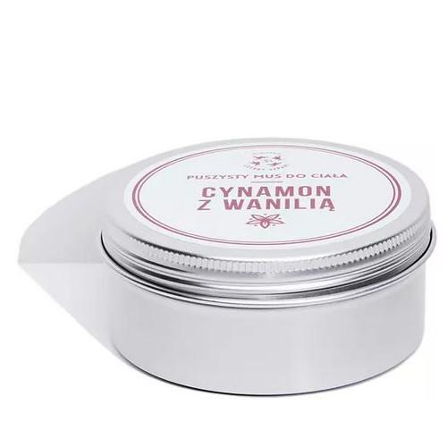 Miniaturka artykułu - CZTERY SZPAKI (4szpaki) Puszysty mus do ciała Cynamon z Wanilią, 150ml