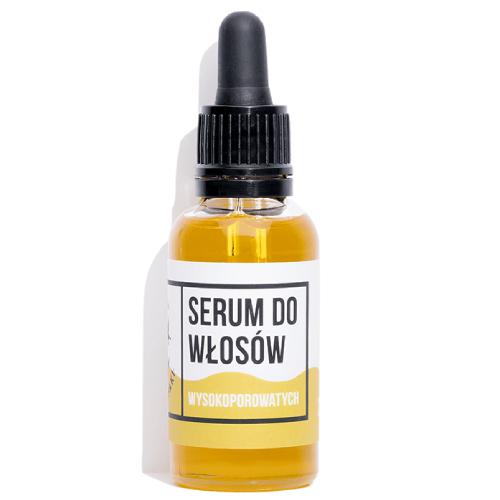 Miniaturka artykułu - CZTERY SZPAKI (4szpaki) Serum do włosów wysokoporowatych, 30ml